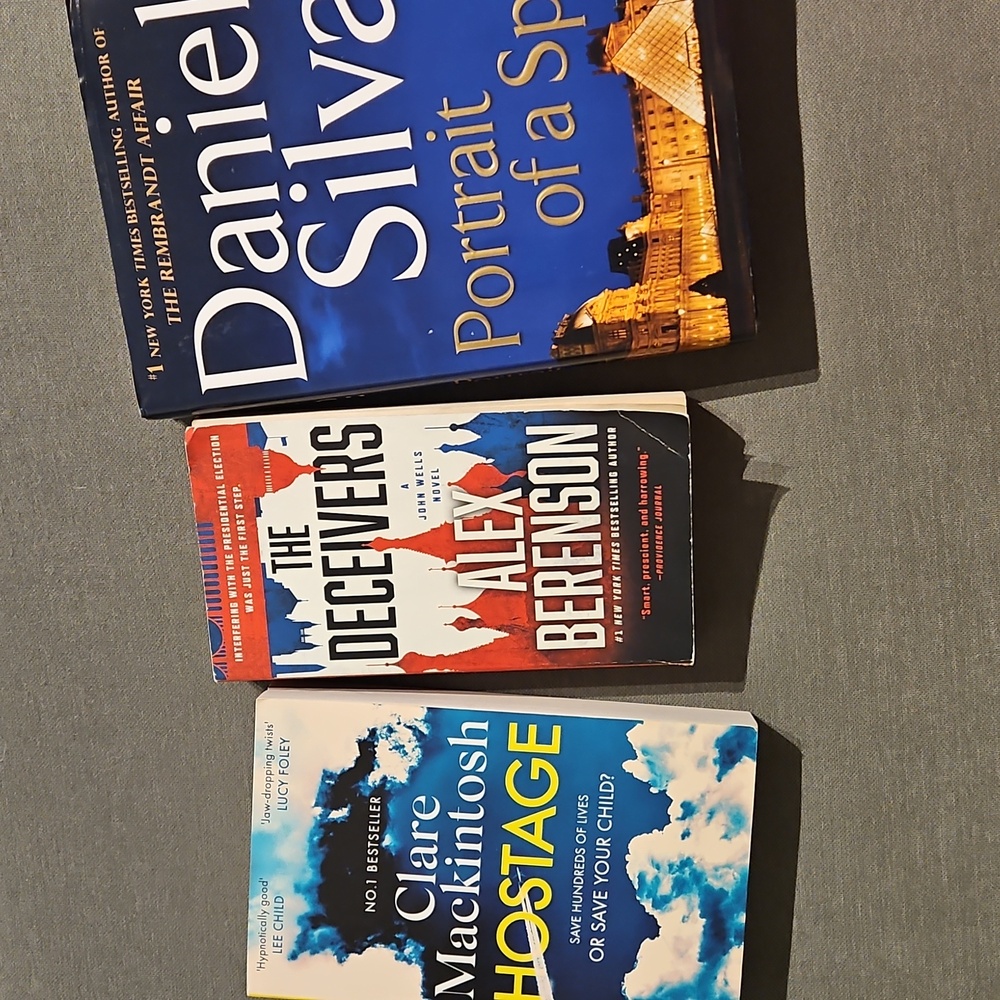 3 Gripping Reads Incl. Daniel Silva